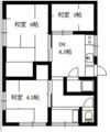 山手町貸家の間取り画像
