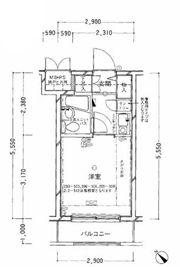 クリオ阪東橋壱番館の間取り画像