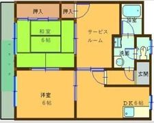 グリーンビレッジの間取り画像