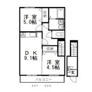 Bonheur Hの間取り画像