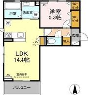 ミエル ジャルダンの間取り画像