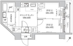 アイル グランデ押上ノースの間取り画像