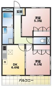 フォレストヴィラの間取り画像