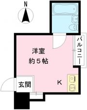 シモールハイツの間取り画像