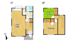 メゾンやまゆりの間取り画像