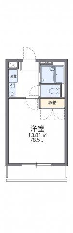 レオパレス国府台の間取り画像