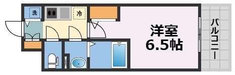 エスリード難波AGREAの間取り画像