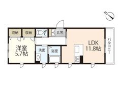 Browny草津の間取り画像