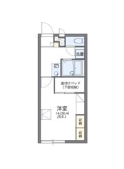 レオパレスラティエーラ1の間取り画像