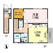 CREST NISHIHARAの間取り画像