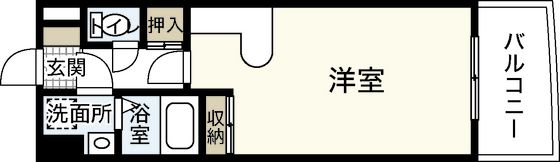 舟入FLATSの間取り画像
