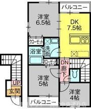 セレーナ一番館の間取り画像