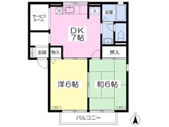 ジョイハーモニーの間取り画像