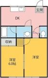 カズミハイツABの間取り画像