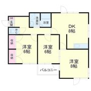 REGART佐鳴台（レガートサナルダイ）の間取り画像