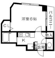 エターナルコート吉祥寺の間取り画像