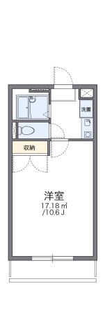 レオパレス白鳳の間取り画像