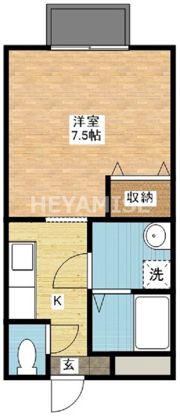 シーサイドハイツⅡの間取り画像