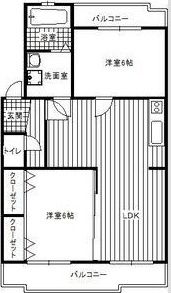 ブラウンハイツの間取り画像