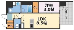 J．GRAN Court京町堀の間取り画像