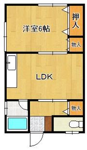 グレイシャス楠木の間取り画像