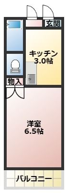 マインメイツマンションの間取り画像