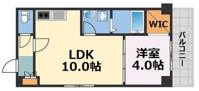 Raffine大阪九条の間取り画像
