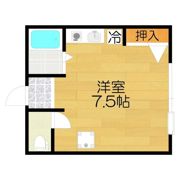 富士マンションの間取り画像
