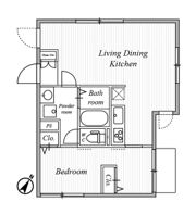 ASTILE三軒茶屋Ⅳの間取り画像