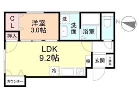 Clover柳町．Ⅰの間取り画像