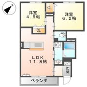 プランドールの間取り画像