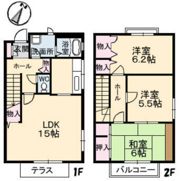 サザンヒル B棟の間取り画像