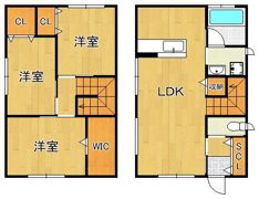 柳町戸建の間取り画像