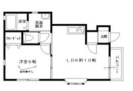 深川Kハイツの間取り画像