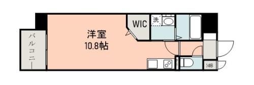 プライマル熊本慶徳の間取り画像