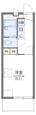 レオパレス聖蹟ロイヤルハイツの間取り画像