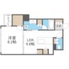 RIDGE北堀江（旧ルクレ北堀江）の間取り画像