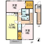 ウイングMISAWAⅥの間取り画像