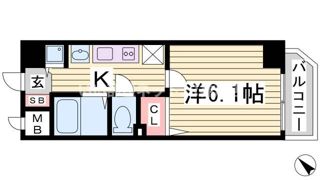 プレサンス神戸プレシャスの間取り画像
