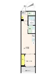 サンメイプル上新庄の間取り画像