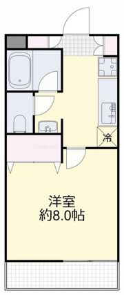 ヴァンテアン東山の間取り画像