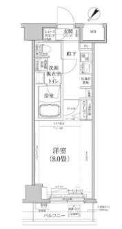 ルフレグランデ押上の間取り画像