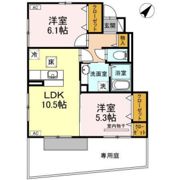 パール有安 F棟の間取り画像