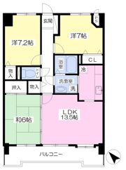ACTY梅本Ⅱの間取り画像