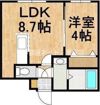 Marriott F ビレッジの間取り画像