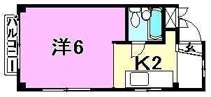 オレンジコーポの間取り画像