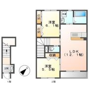 コモド ピノの間取り画像