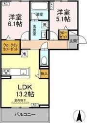 コラボ 北宿の間取り画像