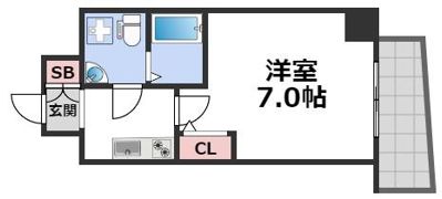 セレニテ上町台の間取り画像
