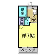 メイプルハウスB棟の間取り画像